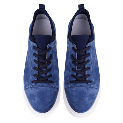 Donna Lacivert Erkek Spor Süet Deri Ayakkabı