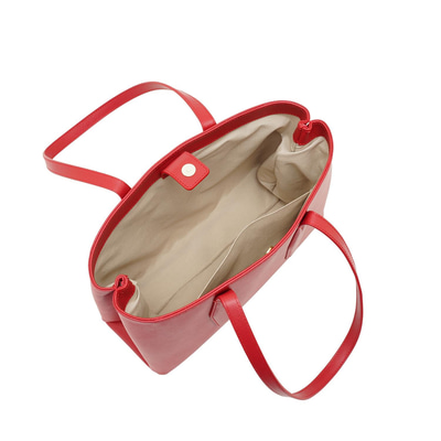Drake Kırmızı Kadın Deri Omuz Çantası