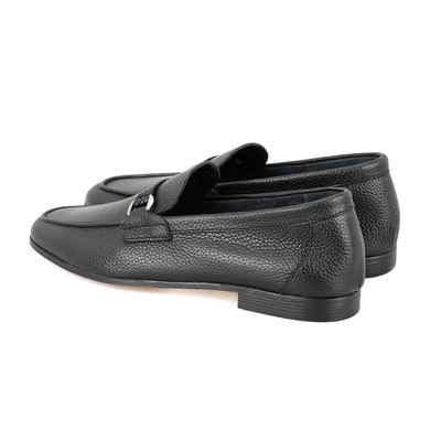 Drake Siyah Erkek Deri Loafer