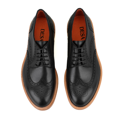 Drew Siyah Erkek Deri Klasik Ayakkabı