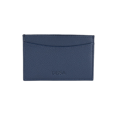 Dukinea Lacivert Kadın Kroko Baskılı Deri Kartlık