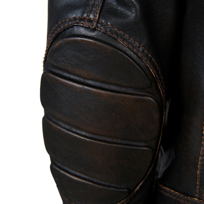 Edessa Gri Erkek Deri Mont