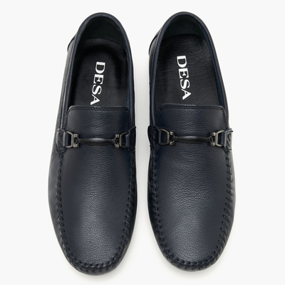 Edmond Lacivert Erkek Deri Loafer