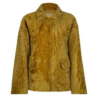 Elliana Yeşil Kadın Kürk Ceket