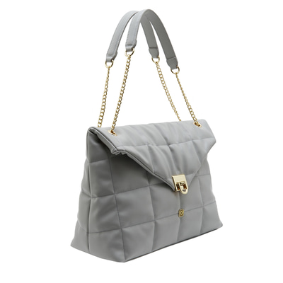 Elroy Gri Kadın Zincir Detaylı Omuz Çantası