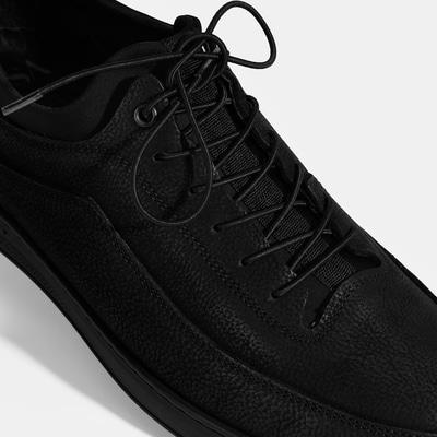 Elysia Siyah Erkek Bağcıklı Günlük Ayakkabı