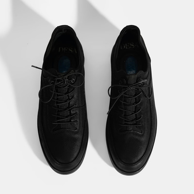 Elysia Siyah Erkek Bağcıklı Günlük Ayakkabı