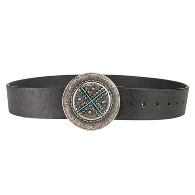 Ember Siyah Kadın Deri Kemer