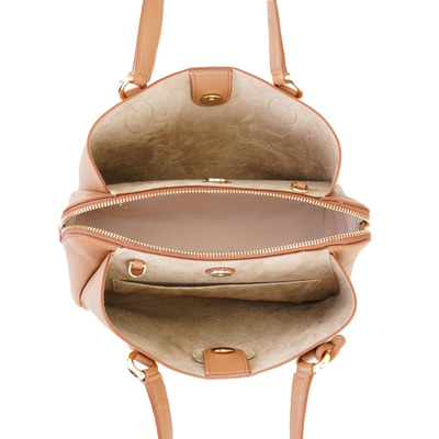 Emil Kahve Kadın Deri El Çantası