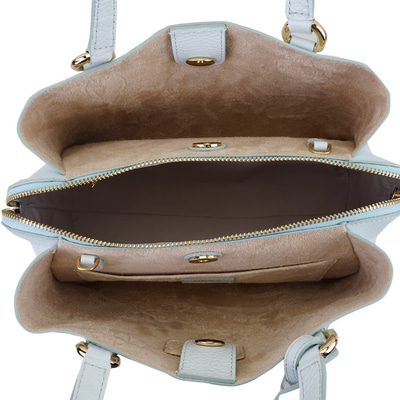 Emil Mavi Kadın Deri El Çantası