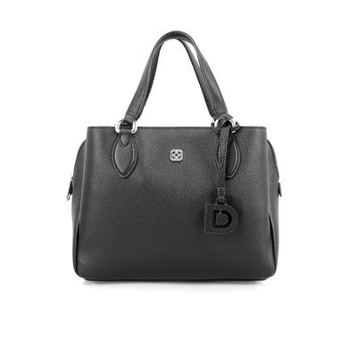 Emil Siyah Kadın Deri El Çantası