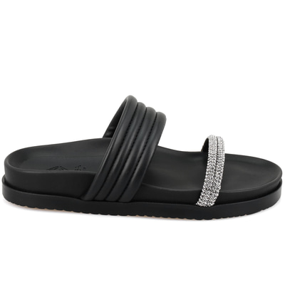 Emilo Siyah Kadın DesaComfort Tabanlı Terlik