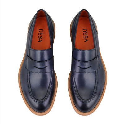 Emrick Lacivert Erkek Deri Klasik Ayakkabı