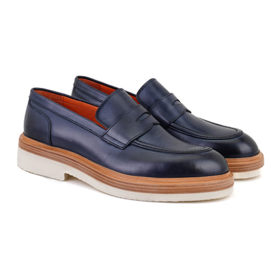 Emrick Lacivert Erkek Deri Klasik Ayakkabı