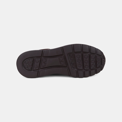 Erkek Acı Kahve Bağcıklı Süet Detaylı Deri Sneaker