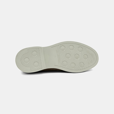 Erkek Bej Bağcıklı Klasik Süet Ayakkabı