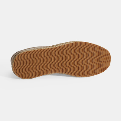 Erkek Bej Slip-On Süet Espadril 