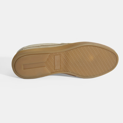 Erkek Bej Süet Püsküllü Loafer