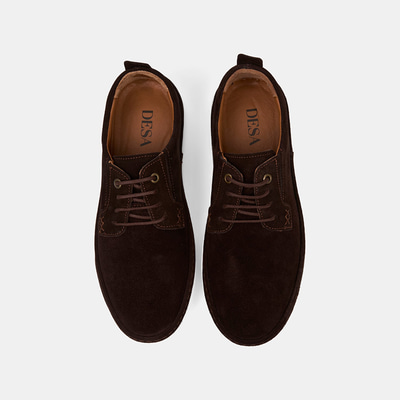 Erkek Kahve Bağcıklı Süet Günlük Ayakkabı