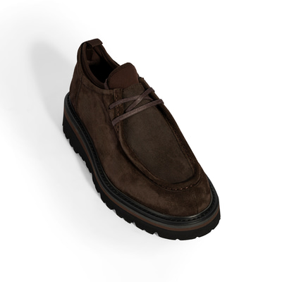 Erkek Kahve Bağcıklı Süet Günlük Ayakkabı