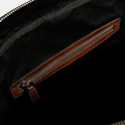 Erkek Kahve Deri Seyahat Çantası