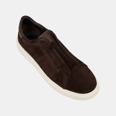 Erkek Kahve İçten Lastikli Süet Günlük Ayakkabı