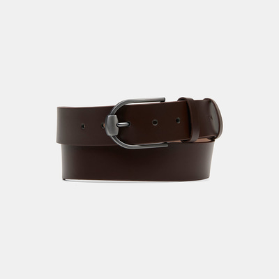 Erkek Kahve Spor Deri Kemer