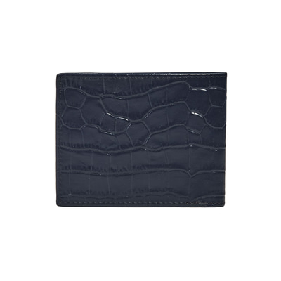 Erkek Kroko Baskılı Deri Cüzdan