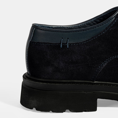 Erkek Lacivert Bağcıklı Süet Günlük Ayakkabı