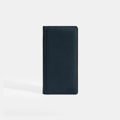Erkek Lacivert Deri Cüzdan