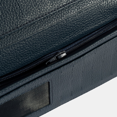 Erkek Lacivert Deri Cüzdan