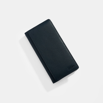 Erkek Lacivert Deri Cüzdan