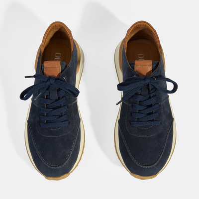Erkek Lacivert Süet Bağcıklı Günlük Ayakkabı