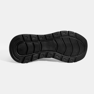 Erkek Siyah Bağcıklı Deri Spor Ayakkabı