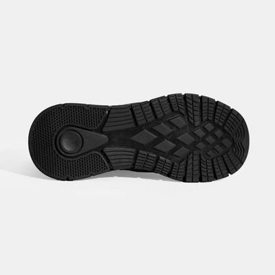 Erkek Siyah Bağcıklı Deri Spor Ayakkabı