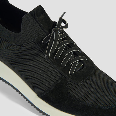 Erkek Siyah Bağcıklı Süet Günlük Ayakkabı