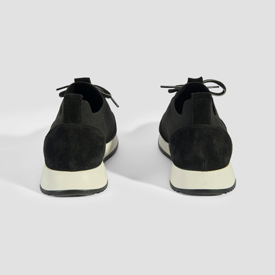 Erkek Siyah Bağcıklı Süet Günlük Ayakkabı