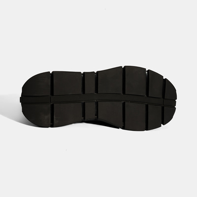 Erkek Siyah Lastik Detaylı Nubuk Deri Bot