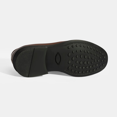 Erkek Taba Deri Loafer