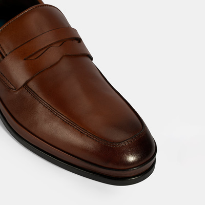 Erkek Taba DesaComfort Deri Loafer