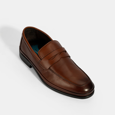 Erkek Taba DesaComfort Deri Loafer