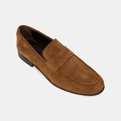 Erkek Taba Klasik Süet Loafer