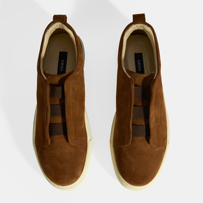 Erkek Taba Süet Deri Günlük Ayakkabı