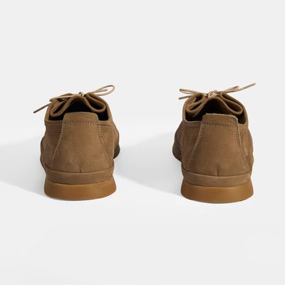 Erkek Vizon Bağcıklı Deri Ayakkabı