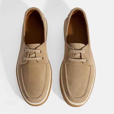 Erkek Vizon Bağcıklı Süet Günlük Ayakkabı