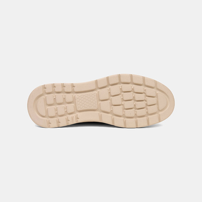 Erkek Vizon Kalın Tabanlı Süet Deri Loafer