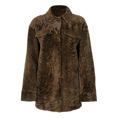 Etenia Yeşil Kadın Kürk Ceket
