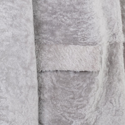 Eternity Gri Kadın Kısa Çift Taraflı Kürk Ceket