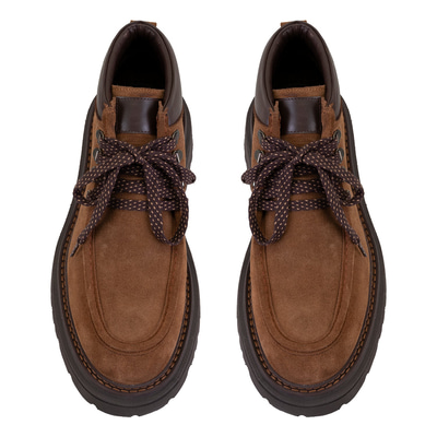 Ethen Taba Erkek Bağcıklı Deri Bot