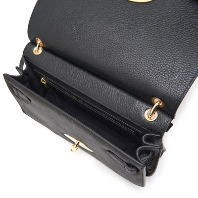 Etta Siyah Kadın Deri Omuz Çantası